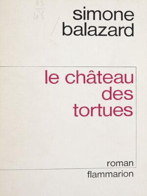 cover image of Le Château des tortues